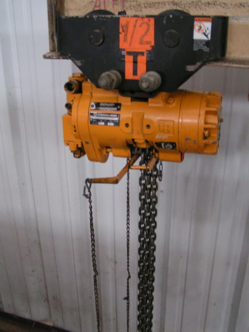 RR 267 Ingersoll Rand ML 500K Air Hoist, a
